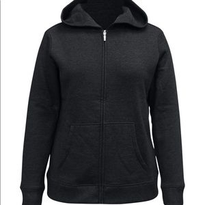 NWT Karen Scott Fleece Hoodie